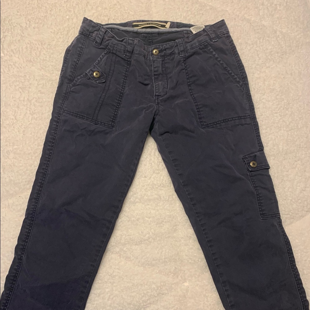 Anthropology Daughter of the Liberation Navy Pants Size 27